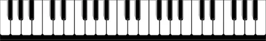 Free Stock Photo: Illustration of piano keys