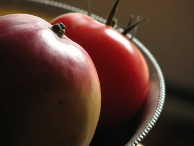 Free Stock Photo: Closeup of a bowl of fruit