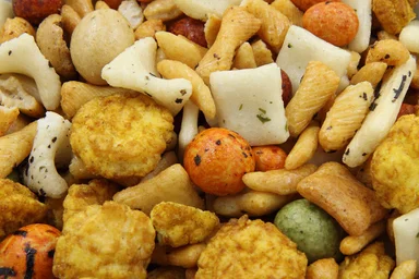 Free Stock Photo: Close-up of rice crackers