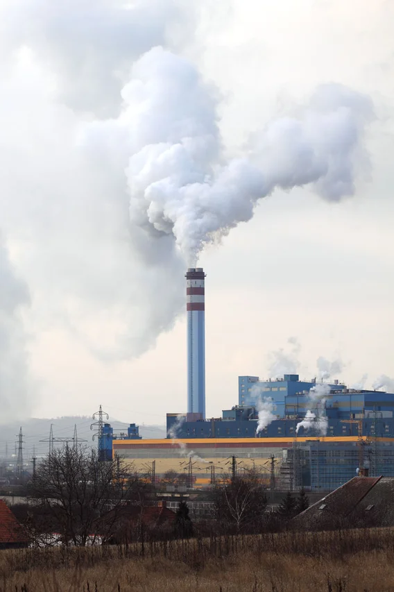 A coal power station : Free Stock Photo