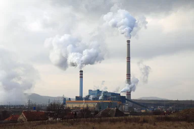 Free Stock Photo: A coal power station