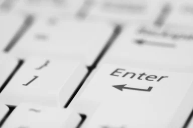 Free Stock Photo: Close-up of an enter button