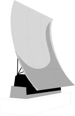 Free Stock Photo: Illustration of a satellite dish