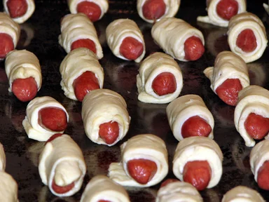 Free Stock Photo: Pigs in a Blanket