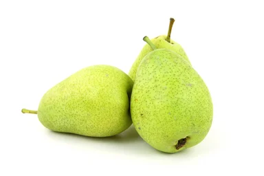 Free Stock Photo: Fresh pears isolated on a white background