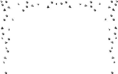 Free Stock Photo: Illustration of a blank confetti border