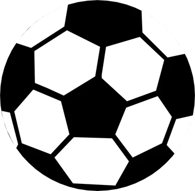 Free Stock Photo: Illustration of a soccer ball